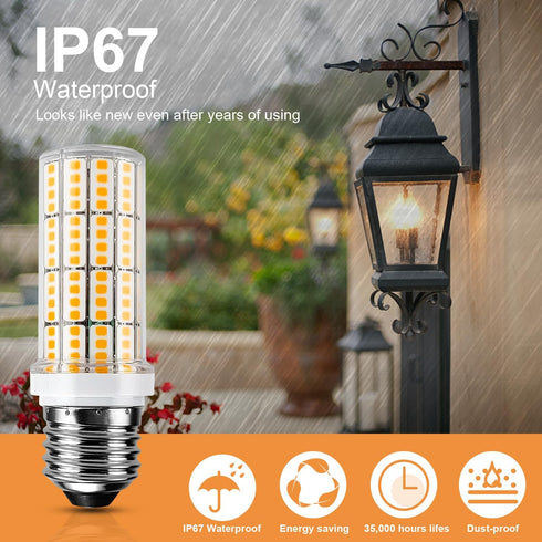 6 Bulb, 200w 2500 3000k 20w Non-dimmable Bulb E26/E27 Bulbs Bulb pcs Led Corn Light Equivalent Lumen Cool Daylight