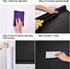 Mecpar Solid Black Wallpaper 15.7" x 118", Matte Textured Black Peel and Stick Vinyl for Rooms