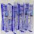 100 Pack 2.5ml 25Ga Plastic Syringe with Measurement, Disposable Individually Wrapped for Scientific Labs