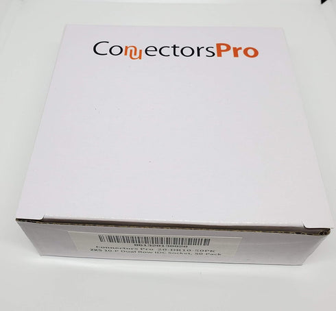 PC Accessories - Connectors Pro 50-Pack 2X5 10P 2.54mm Dual Rows IDC Sockets, 10 Pins