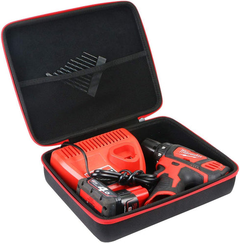 Aenllosi Hard Carrying Case for Milwaukee Electric Tools, Replacement for MLW2504-20/2407-20 M12 Hammer Drill