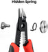 KAIWEETS Wire Cutters 6-Inch Flush Pliers, Handy Diagonal Cutters with Supplementary Stripping