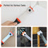 10 10 Bates- Long Handle Razor Blade Scraper, Razor Scraper with Extra Metal & Plastic Blades, Razor Scraper, Window