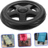 2pcs Cabilock Lightweight Rolling Cart Wheels for Shopping Trolley Small Stair Climbing Replacement Casters Easy