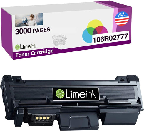 Limeink Black Compatible High Yield Laser Toner Cartridge Replacement for Xerox Phaser 3052 3260 Series