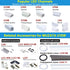 6Pack 3.3FT/1M U1SW 1M Muzata LED Channel Black Aluminum U Shape LED Strip Channel with Transparent Clear Cover Easy