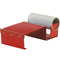 Industrial Metal Label Protection Tape Dispenser, 6", Red