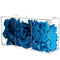 Heyrelda Hairnet Dispenser and Glove Holder Wall Mount - 3 Compartments Acrylic Hygiene