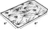 888 Display USA, Inc 20 Bags, 4" x 6" Exotic Plant Print Flat Paper Bags for Treats, Herbs