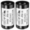 PATIKIL Motor Start Capacitor, 2 Pack, 161-193uF/Mfd, 250V, 50/60Hz, CD60 Run Capacitor