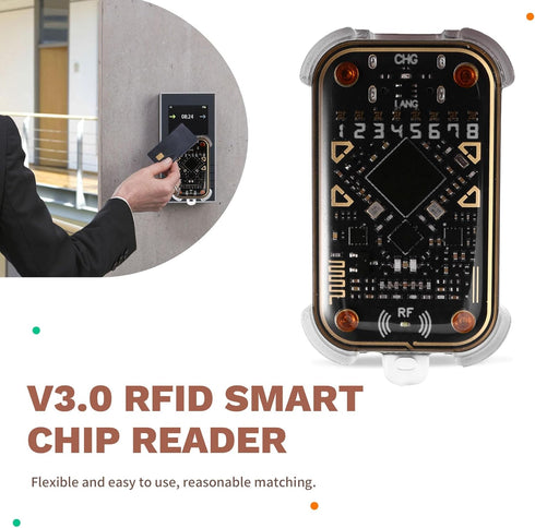 TKOWTB V3.0 125Khz 13.56Mhz NFC Duplicator Reader Chameleon RFID Smart Chip Emulator ID IC Smart Card Tag Copyer Copier