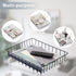 BTSKY Multipurpose A4 File Tray, Wire Desk Tray Organizer, Elegant Letter Size Desk Documents Tray for Office, Black