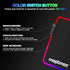 RGB Gaming Mouse Pad, Anime Dragon Mousepad Mat with 15 Lighting Modes, 31.5 X 12 Inch (Red)