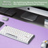 Boutilon (S-Purple,24"x 14") Leather Desk Pad Protector,Non-Slip Mouse Pad,Laptop Desk Pad,Office Mouse Mat,Waterproof