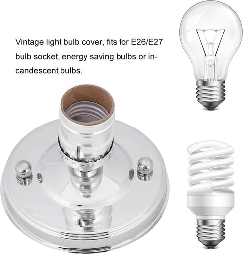 Haofy Ceiling/Wall Sconce Base, Vintage Antique Industrial Wall Light with for Restaurants Bathroom Dining Room Kitchen