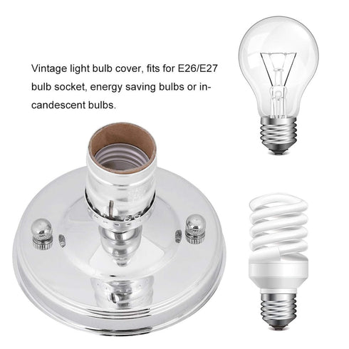E26/E27 Ceiling/Wall Light Base Holder - Converter Adapter for Home Improvement