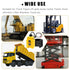 4 12V F-G018-4W Taiss Wire Dump Trailer Remote Control Switch DC - Industrial Pushbutton Up Down Controller for Truck