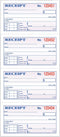 Sigg Adams Money and Rent Receipt, Carbonless, 5.25 x 11 Inches, White and