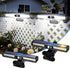 SUNOHE Clip on Solar Motion Sensor Lights Outdoor Waterproof with 36 LEDs, 6000K,