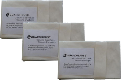 Guardhouse Glassine #4.5 Envelopes, 3 1/8 x 5 1/16” Pack of 300