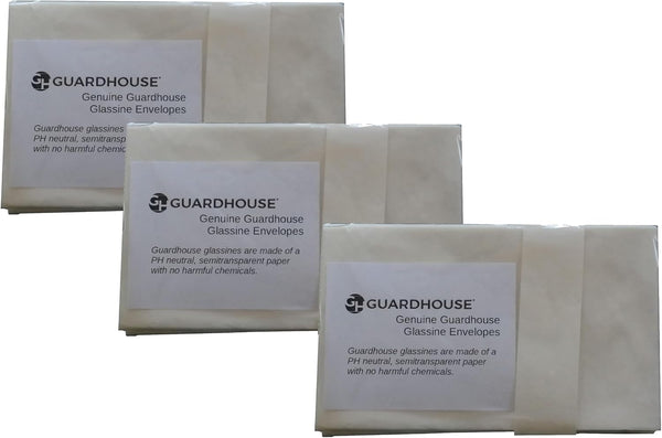 Guardhouse Glassine #4.5 Envelopes, 3 1/8 x 5 1/16” Pack of 300