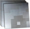 XUANINY Peel and Stick Metal Backsplash Tiles, Self Adhesive Aluminum Mosaic 3D Wall Sticker for Kitchen (Brushed