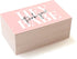 RXBC2011 Package Pack 100 Hey Babe Thank you Card Thanks for your support Cards Insert for online business of pink