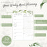 Magnetic Meal Planning Pad for Fridge, 52 Undated Tear-off Sheets, 6x9 Inch Meal Planner & Grocery List