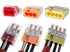 IDEAL Electrical 30-1031 in-Sure Push-in Wire Connector (75 Pack) - 2-Port x25, 3-Port x25, 4-Port x25