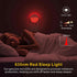 YUNLEX 2 Pack 3 0% Dimmable, Plug in Red Sleep Night Light with Motion Sensor and Dusk to Dawn Sensor, Modes, Soft