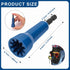 2pcs Wire Twisters Tool for Drill, Twisters for Wire Nut with 1/4" Chuck, Electrical Wire Twister Tools for Electricians