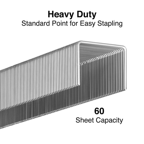 TRU RED 3/8Inch 5000Count HighCapacity Staples, Leg Length, HeavyDuty Stapling