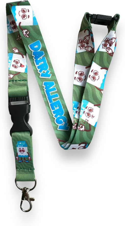 PAC Supplies Global Allergy Awareness Lanyard - Child/Youth Size