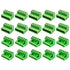 10 Pairs 5 Pin 5.08mm Pitch PCB Mount Screw, 10Pcs Phoenix Type Connector PCB Mount Terminal Block with 10Pcs Plug