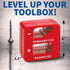 Demagnetizer and Magnetizer - Red for Screwdrivers, Bits, Small Tools, and Precision Construction