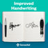 Fat Heavy Weighted Pens | Set of Two Super Big Pens with TWO BONUS INK REFILLS for Arthritis Aid