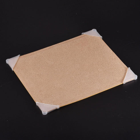 50Pcs 3x50mm uxcell Plastic Corner Protectors Triangle Shape Glass Corner Guards Cushion for Corner Protection