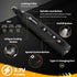 5-Speed 69 3.7V HARDELL Mini Cordless Rotary Tool Kit, and USB Charging with Accessories, Multi-Purpose Power Rotary