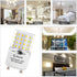 GU24 LED Bulb 15W Non-Dimmable, 120 Watt Equivalent, 1200lm 5000K Daylight, 4-Pack TwistLock Ceiling Light Bulbs