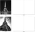 The Best Card Company - 20 All Occasion Blank Greeting Cards (4 x 5.12 Inch) - Towering Paris AM7028OCB-B2x10 (10