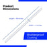 T8 Bulbs 4 40 T8 T12 T48/840/LEDG2/4, 4100K 4 Pack Feit Electric LED Foot, Watt Equivalent, Type A Tube Light, Plug