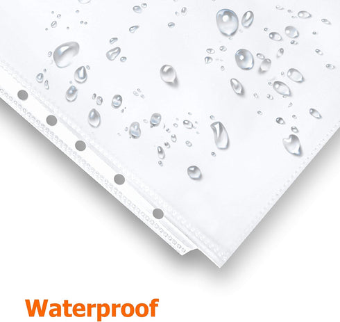 RUBEX Mini Heavyweight Sheet Protectors - 25 Sheets, Acid-Free for Documents and Photos