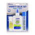 BAZIC White Glue 4oz., Clear Glue 1.7oz., Glue Stick 0.7oz., Washable Liquid Glue Pen, Multi-Purpose (3/Pack)