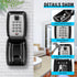 Key Lock Box for Outside, Sturdy Waterproof Wall Mount Lock Box, 12-Digit Combination Resettable Security Lockbox