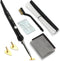 Plastic Welding Kit for Surface Repair, Adjustable Temperature Welder Tool for Car Bumper, Kayak, Canoe, 110V 80W