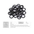 50 PCS Nitrile Rubber O Ring, 7.5mm OD 4.5mm ID, Metric Buna-N NBR Sealing Gasket for Plumbing and Automotive