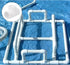 5 Pack 3 Way 1-1/2" PVC Tee Pipe Fittings Connector (Socket x Socket x Socket) for Water Supplies and PVC Furniture