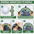 12Pcs, 3-Layer Hard Hat Sweatband Innovative Fabric Hard Hats Sweat Bands Washable, Reusable Hardhat Liner,Sponge