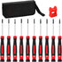 11-Piece Precision Screwdriver Set - Magnetic Mini Screwdrivers for Eyeglasses, Watches, and Phones, Portable Storage