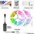 50ft Strip,5050 TJOY Smart Led Strip Lights for Bedroom, Alexa Led Light RGB Color Changing Music Sync Led Lights Strip
